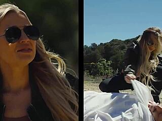 Detectives Monique Alexander and Whitney Wright get into some hot action on DigitalPlayground