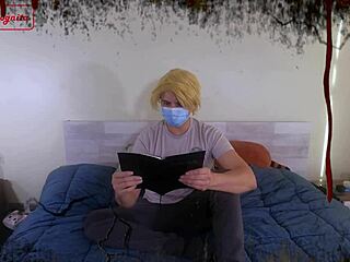 i feel so needy as this hot succubus in costume craves intense sex with cum on tits