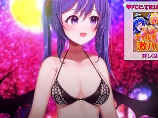 Intense dildo masturbation leads to massive squirting orgasm in Japanese style.