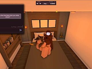 white girl you cheated with that massive bbc in roblox condo getting fully blacked