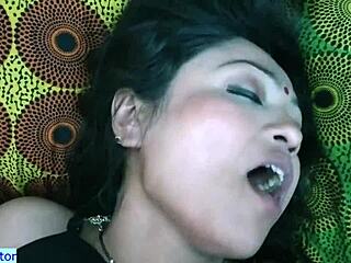 thief, fuck this beautiful hot bhabhi at midnight with your big cock now!