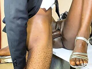 Why Is Lover Boy Licking And Making Out With His Office Secretary At Work Desk