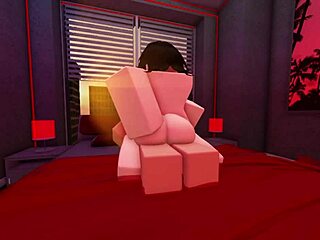 Unexpected Roblox Slut Takes Intense Fuck Leading to Dripping Creampie Surprise