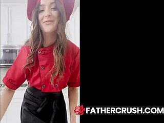 Chef Step Daughter Enjoys Tasting That Dilf Meat In Taboo Pov Encounter