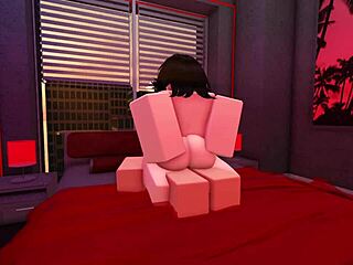 Unexpected Roblox Slut Takes Intense Fuck Leading to Dripping Creampie Surprise