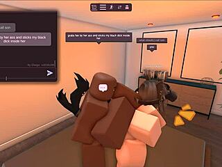 white girl you cheated with that massive bbc in roblox condo getting fully blacked
