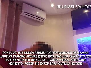 Brazilian Married Woman Exposed by Husband Brunasilvahot with Fake Tits