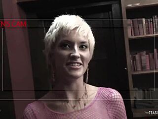 One Stiff Pecker Not Enough for Blonde Katie in 4some