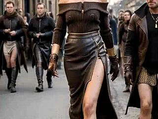 oh man, i cant believe this duchess in leather boots and corset is like my ultimate dream...