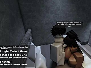 Roblox thick ebony makes me play with her huge tits