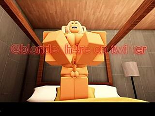 Blonde Roblox cheerleader returns with her headless jock boyfriend and teen friend in a fun adventure.