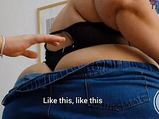 I measure Eris BBW1 massive ass in sensual situation with big natural tits and curvy Latina body