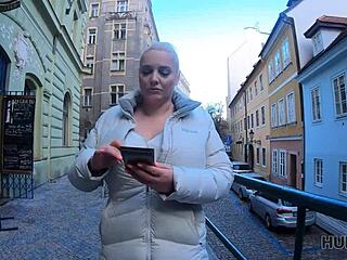 hunt4k cuck watches obediently as rich hunter fucks his luxurious girlfriend for cash with huge tits