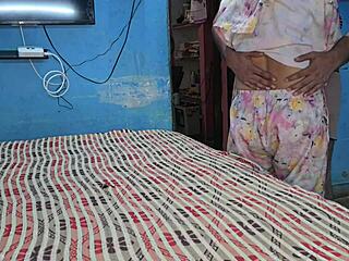 Village Bhabhi With BIG TITS Gets Shaved Pussy Licked In Indoor Body Massage By Dever On Ranch