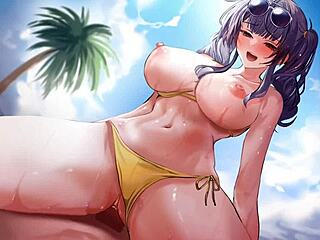 Azur Lane Pola大奶激烈性爱中出hentai