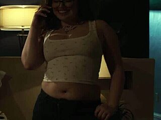 What happens when horny big tits teen Leana Lovings and big ass babe dive into lustful roleplay sex?