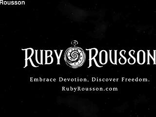 chastity arousal study the final release with ruby rousson in femdom jerk off instructions