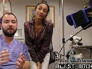 miss marss face gets blasted with cum after close up blowjob and face fucking