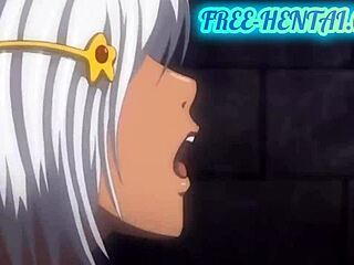 hey, isn't this elf queen babe getting wildly fucked in that anime hentai music video?