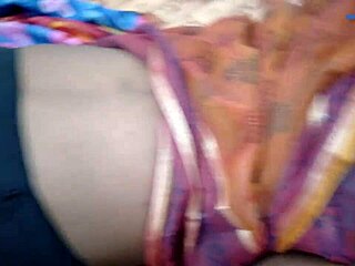 Early morning hardcore fuck with beautiful horny Indian aunt bent over in kitchen