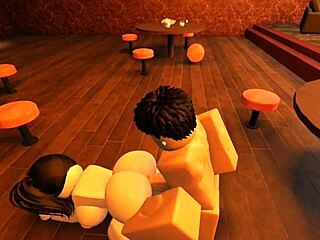 Slut with Big Ass Takes Monster Cock in Bar Pov Fucking Scene with More Action Details