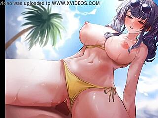 Azur Lane Pola大奶激烈性爱中出hentai