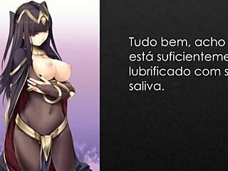 Sess�o de ordenha no laborat�rio da tharja com joi femdom cei em anime hentai pt-br