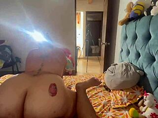 I Crave That Intense Anal Domination with Latina Culona in Bedroom