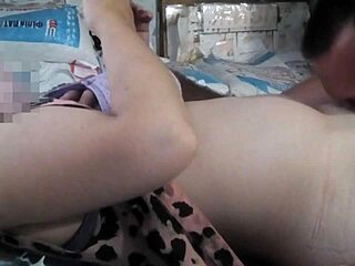 Intense pounding of my wet step sister in a dirty barn while she plays on her phone