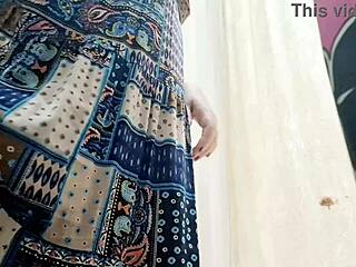 Italian Stepmom Shows Huge Hairy Pussy in Public Store