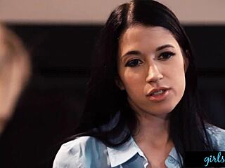 why does this busty lesbian dive so deep into my wet pussy with her tongue?