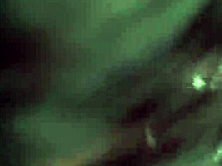 I watch my wife skillfully using her delightful tongue in this moment.