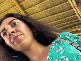 she boldly cumwalked through the public cafe, face covered in sperm, while eating her pasta carbonara