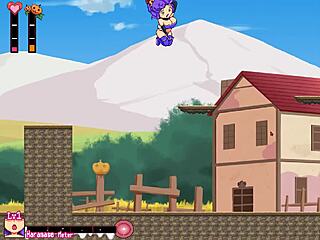 Kabopuri features Momo the pig in an impregnation stone anime game