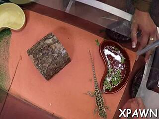 Exibitionist non-professional sucks hard cock in wet blowjob before getting fucked doggystyle in hardcore pussy action