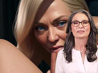 AI-Generated Story: French Mom and Stepson Play Football