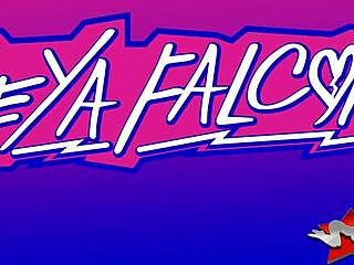 blonde pickachu leya falcon shows off her muscular body and big tits in a cute outfit