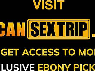 oh man, this amateur ebony with big tits gets fucked raw and begs for cum on her face