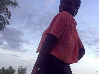 In a wild twist, the crazybitch starts twerking half naked right in the middle of a dense forest, drawing stares from nature all around.