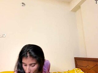 I love how the skinny horny maid rides and sucks my hard cock during rough home sex.