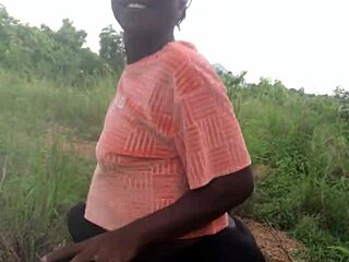 In a wild twist, the crazybitch starts twerking half naked right in the middle of a dense forest, drawing stares from nature all around.