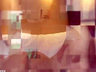 British Teen In Lingerie Sucks Huge Cock With Blowjob And Cum In Mouth