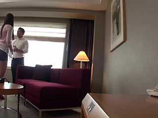 Secret Audition Of Tall Busty Japanese College Student Model