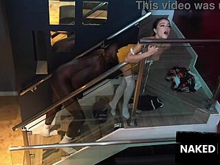 dude, my skinny slut gf sneaks bbc while bf works - caught on homemade vid