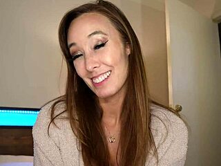 Sexy asian stepmom christy love busts you stroking to porn pov