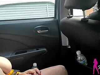 I Showed My Ass On The Street And The Delivery Guy Sucked Me In The Car