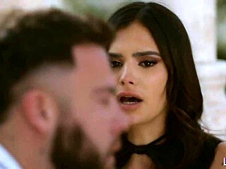 i feel so aroused watching violet starr as the flower witch. her hairy pussy gets licked in missionary with deep emotions.