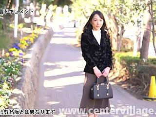 japanese mature wife mariko kojima cheats in first documentary with blowjob creampie and pussy licking