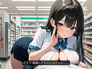 Late-Night Busty Clerk's Secret Titjob ASMR