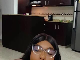 Petite Young Colombian Latina Fucked Hard in Amateur Model Casting Creampie